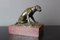 Bronze Jagdhund Figur, 19. Jh 1