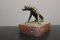 Statuetta di cane da caccia in bronzo, XIX secolo, Immagine 11