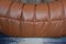 Vintage Whiskey Brown Togo Living Room Sofa and Armchairs by Michel Ducaroy for Ligne Roset, 1979, Set of 5 7