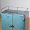 Industrial Iron Cabinet with Drawers, 1960s 6