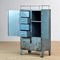 Industrial Iron Cabinet with Drawers, 1960s 2