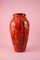 Large Mid-Century Red Vase, 1960s 1