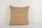 Vintage Turkish Neutral Organic Hemp Kilim Cushion Cover 1