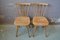 Scandinavian Wooden Dining Chairs, 1950s, Set of 2 3