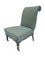 Fauteuil Style Anglais sur Roulettes en Laiton 1