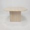 Italian Travertine Coffee Table, 1980s 11