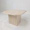 Table Basse en Travertin, Italie, 1980s 12