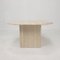 Italian Travertine Coffee Table, 1980s 10