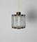 Swedish Crystal Ceiling Light by Wiktor Berndt for Flygsfors, 1950s, Image 3