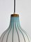 Lámpara colgante italiana Mid-Century de cristal de Murano estilo Massimo Vignelli, años 60, Imagen 7