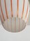Lámpara colgante italiana Mid-Century de cristal de Murano estilo Massimo Vignelli, años 60, Imagen 5
