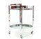 Mid-Century French Chrome Bar Cart, 1970s, Image 4