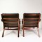Modernist Armchairs from Skippers Mobler, Denmark, 1970s, Set of 2 9
