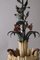 Lámpara de araña Hollywood Regency floral, años 60, Imagen 2