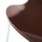 Brown Stackable Butterfly 7 Series 3107 Chairs by Arne Jacobsen for Fritz Hansen, Set of 5 6