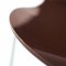 Sedie 3107 Butterfly impilabili marroni di Arne Jacobsen per Fritz Hansen, set di 5, Immagine 6