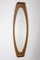 Curved Wooden Mirror by Campo E Graffi for Home, 1950s 1