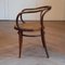 Bentwood & Rattan No. 209 Armchairs from Ligna, 1970s, Set of 4 7