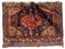 Antiker orientalischer Gashkai Teppich, 1880er 1