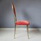 Chaise d'Appoint Chiavari en Laiton, 1960s 3