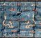 Alfombra china antigua de seda, década de 1870, Imagen 2