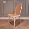 Weißer Stuhl aus Bugholz & Rattan von Thonet, 1970er 1
