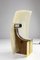 Fiberglass Lampshade Table Lamp, 1960s, Image 1