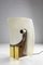 Fiberglass Lampshade Table Lamp, 1960s, Image 2