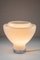 Lampada da tavolo in vetro opalino, Italia, anni '70, Immagine 4