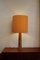 Large Table Lamp in Travertine, Image 1