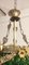 Deckenlampe mit Murano Kristallblumen, Italien, 1960er 10