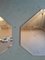 Bevelled Octagonal Mirrors, Set of 2 3