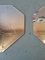 Bevelled Octagonal Mirrors, Set of 2 2