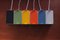 Farbige Verstellbare Wandleuchten von JJM Hoogervorst für Anvia, 1950er, 6er Set 7