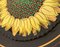 Vintage Ceramic Handpainted Sunflower Wall Plate, 1970s, Image 11