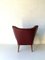 Vintage Red Lounge Chair 9