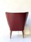 Vintage Red Lounge Chair 8