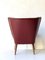 Vintage Red Lounge Chair, Image 8