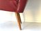 Vintage Red Lounge Chair 12
