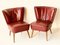 Vintage Red Lounge Chair 5