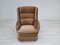 Danish Velour High Back Armchair, 1960s 10