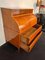 Biedermeier Cylinder Secretaire in Cherry Veneer, South Germany,1820s 16