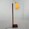 Wood & Brass Floor Lamp, Germany, 1950s 10