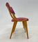 Set of Vintage Red and blue Chairs, Germany, 1960s, Image 14
