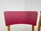 Set of Vintage Red and blue Chairs, Germany, 1960s, Image 12