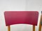 Vintage Stühle in Rot & Blau, Deutschland, 1960er, 2er Set 12