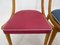 Set of Vintage Red and blue Chairs, Germany, 1960s, Image 11