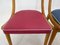 Vintage Red and blue Chairs, Germany, 1960s, Set of 2, Image 11