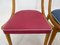 Vintage Stühle in Rot & Blau, Deutschland, 1960er, 2er Set 11