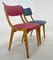 Set of Vintage Red and blue Chairs, Germany, 1960s, Image 4